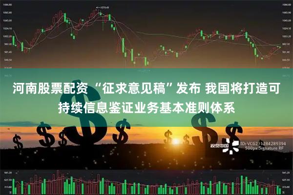 河南股票配资 “征求意见稿”发布 我国将打造可持续信息鉴证业务基本准则体系